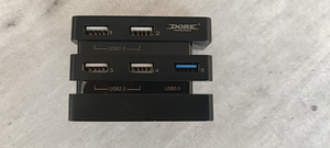 PS4 pro usb hub DOBE 5 usb (1 foto / 3)