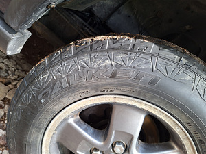Land Rover Discovery r16 колеса + шины wildpeak A/T (9 фото из 9)