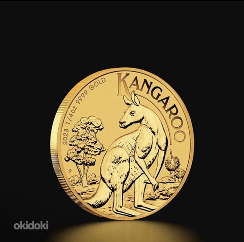 1/4 oz Australia Kangaroo Kuldmünt