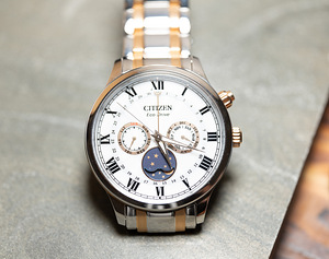 Citizen Moon Phase Eco-Drive чек, бокс! (6 фото из 6)