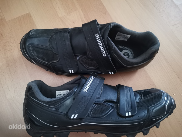 Велотуфли Shimano MTB, дорожные ботинки Shimano сине-чёрные