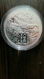 Серебро 1 унция 999 Австралия