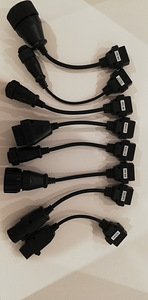 Delphi veoauto ja sõiduauto 16pin adapterid (1 foto / 2)
