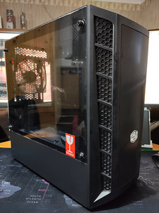 Cooler Master MasterBox MB311L M-ATX case + 3 x venti (1 foto / 5)