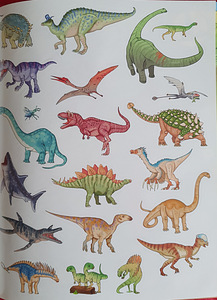 Kleebistega wimmelbuch Dinosaurused / lasteraamatud (5 foto / 8)
