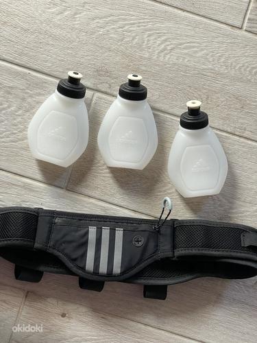 Пояс для бега adidas с 3 бутылями (фото #3)