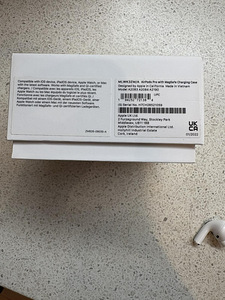 Airpods Pro Gen2 kõrvaklappid, mudel A2083,A2084,A2190 (2 foto / 4)