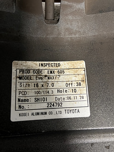 KOSEI/TOYOTA R16 Veljed (3 foto / 6)