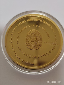 Kullatud medal (2 foto / 3)