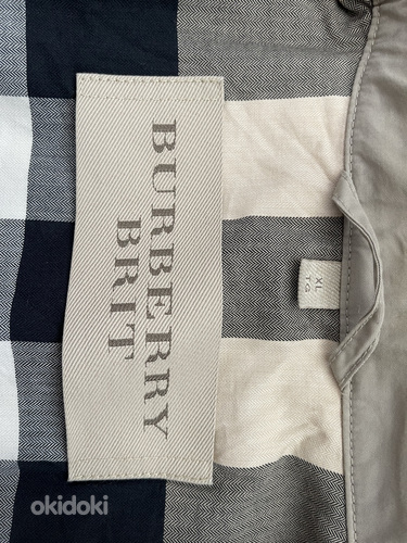 Burberry Пальто мужское XL (фото #4)