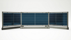 Bifacial Päikeseenergia Piirdeaed (8 foto / 8)