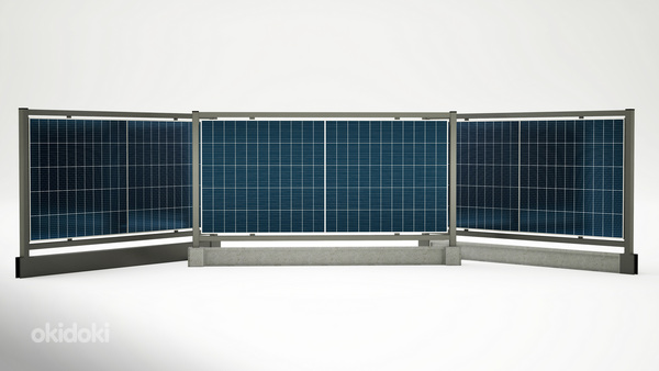 Двусторонний забор солнечной энергии (фото #8)