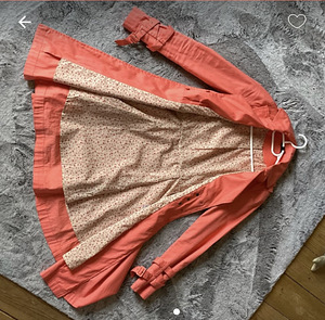 Topshopi lõheroosa k/s mantel. (3 foto / 3)