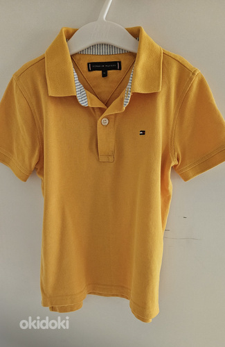 Желтая рубашка-поло Tommy Hilfiger s.116 (фото #1)