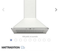 Ikea seinale paigaldatav õhupuhasti