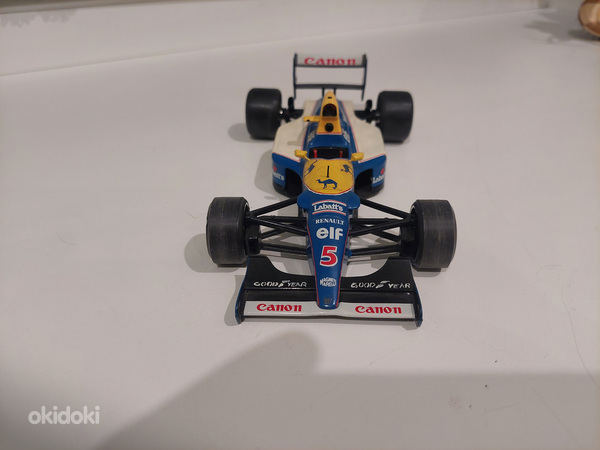 Williams F1 Võitja 1992. Nigel Mansell. 1:22 mudelauto (foto #2)