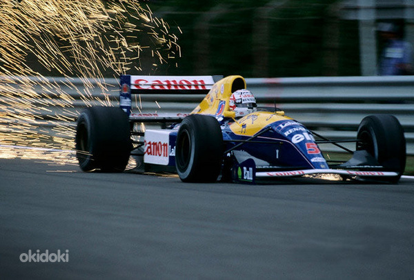 Williams F1 Võitja 1992. Nigel Mansell. 1:22 mudelauto (foto #5)