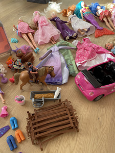 Barbie + mininukud + Polly: komplekt (8 foto / 9)