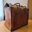 Большая винтажная кожаная сумка (натуральная кожа) (фото #4)
