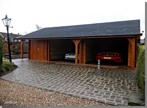 Garaaž D garage , log cabin (foto #1)