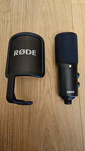 Rode mikrofon NT-USB+ (kaks korda kasutatud) (2 foto / 3)