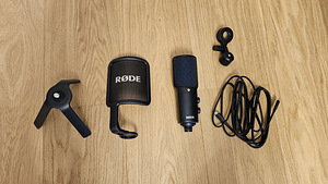 Rode mikrofon NT-USB+ (kaks korda kasutatud) (3 foto / 3)