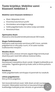 Uus Mobiilne vanni klaassein Ambition 3 (5 foto / 8)
