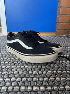 Vans Old Skool Black/White – Leather Edition (1 foto / 4)