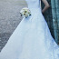Свадебное платье + нижняя юбка (Anna-Bella), S-M (фото #1)