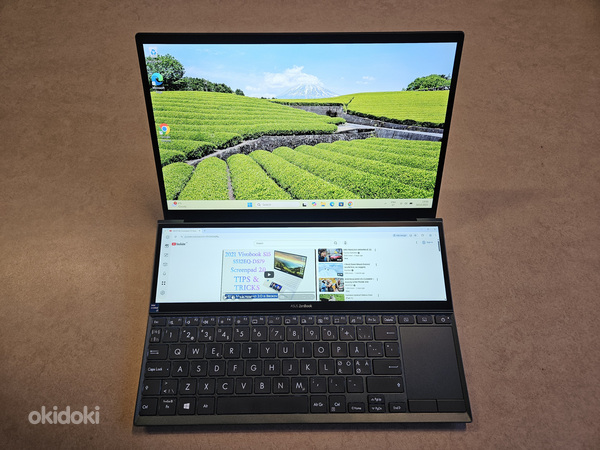 ASUS Duo UX482E 14,0+12,5 LCD Touch i7-1165G7 32GB 512GB