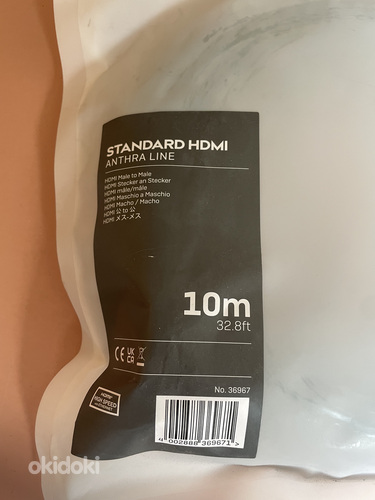 Hdmi kaabel 10m 4k 60hz