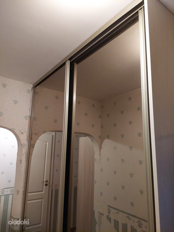 Раздвижные двери с зеркалом 2 шт. - Tallinn - Шкафы, комоды и стеллажи ...