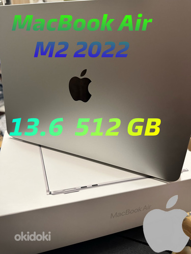 MacBook Air M2 2022 13.6 512 ГБ (фото #1)