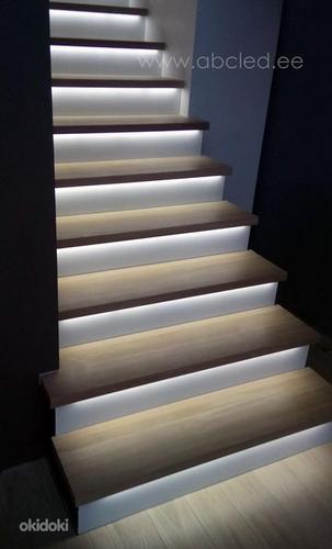 Автоматическая подсветка ступеней лестницы (фото #1)