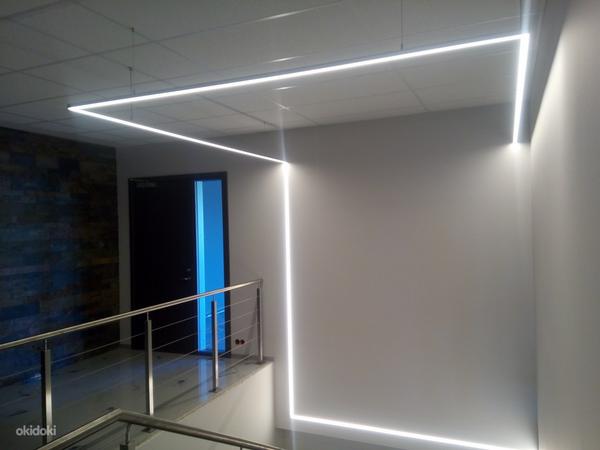 LED-ribade ja valgustide paigaldamine (foto #2)