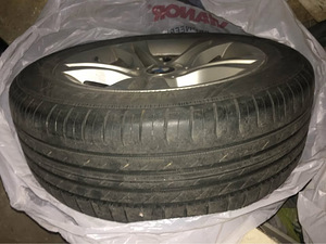 Оригинальные диски BMW 16", с шинами 165/55/16, (3-я серия E (2 фото из 2)