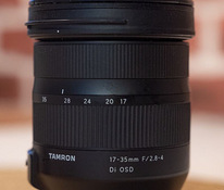 Objektiiv tamron 17-35mm f/2.8-4