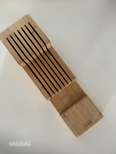 Подставка доя ножей, бамбук, новая (фото #1)