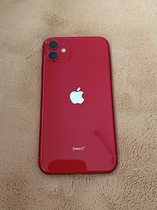 iPhone 11, Red, 64GB (1 фото из 3)