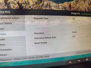 Monitor 2k dell 2414dg 165hz (2 foto / 6)