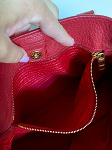 PRADA originaal, täisnahast väga mahukas Tote bag. (5 foto / 7)