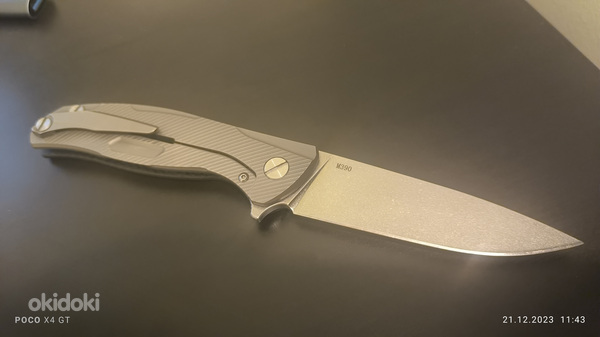 Нож Широгоров Флиппер 95 Хати (M390 сталь) (фото #2)