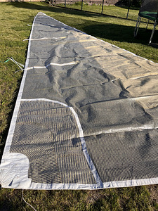 Kasutatud, heas korras WB Sails Kevlar-Mylar eespuri (107%) (3 foto / 10)