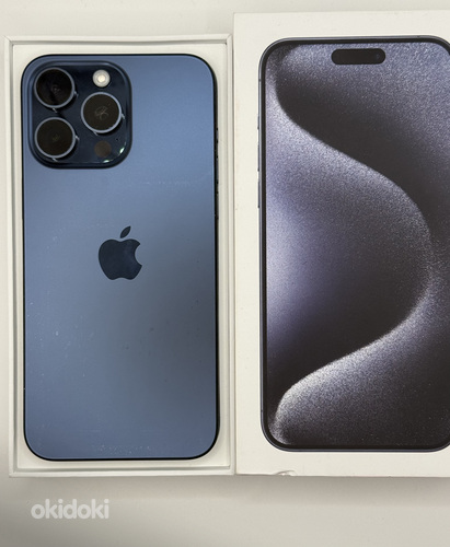 iPhone 15 Pro Max 256 Gb Blue Titanium Ostuarve