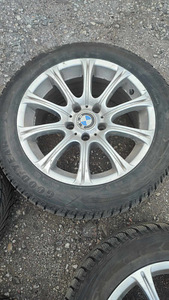 Диски BMW 5x120 + как новые ламели Goodyear 225/50/17 (4 фото из 8)