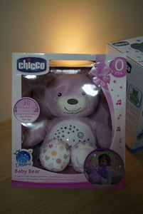 Mänguasi öölamp projektor muusikaga Chicco (3 foto / 3)