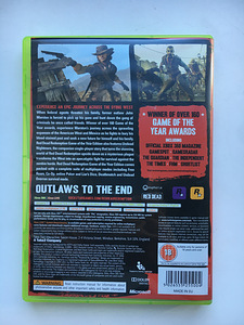 RDR Red Dead Redemption GOTY XBOX360 (3 foto / 5)