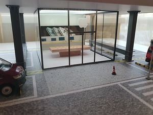 Uus diorama MoreArt 1:64 Apple store valgustusega (3 foto / 8)