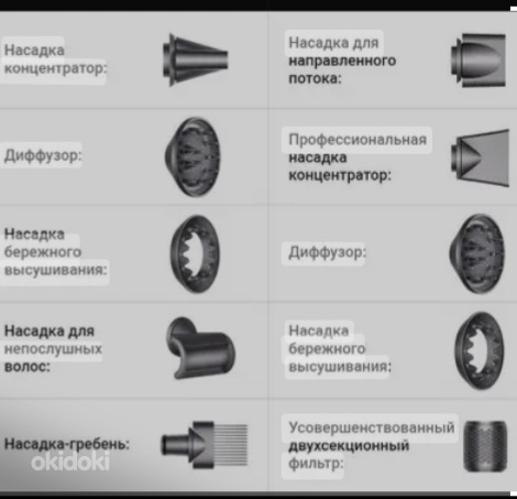 Фен насадки Dyson