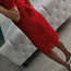 Красное платье размер S (фото #2)